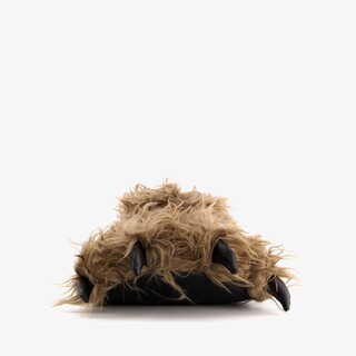 Thu!s heren pantoffels dierenpoot bruin