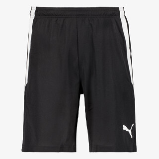 Puma TeamLIGA heren voetbalshort zwart wit