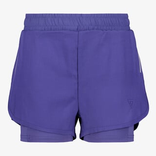 Osaga Dry meisjes hardloopshort blauw