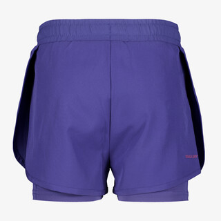 Osaga Dry meisjes hardloopshort paars