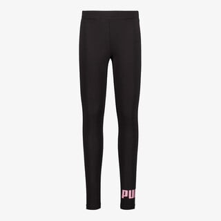 Puma ESS 2 Color NO. 1 logo meisjes sportlegging zwart