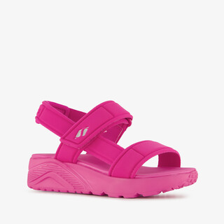 Skechers UNO Lite - Sunny Stand meisjes sandalen fuchsia roze