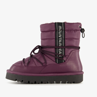 Mountain Peak gevoerde dames snowboots bordeauxrood