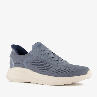 Skechers Bobs Squad heren sneakers blauw