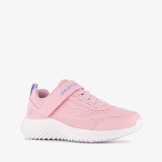 Skechers Bounder meisjes sneakers roze