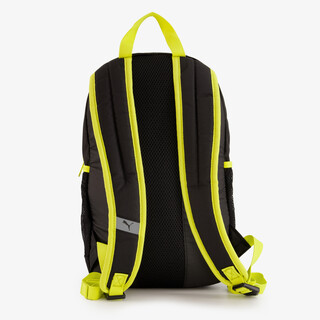 Puma Buzz rugzak zwart neon geel