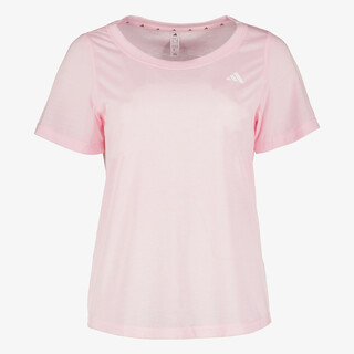 Adidas WE MIN SCP dames sport T-shirt lichtroze