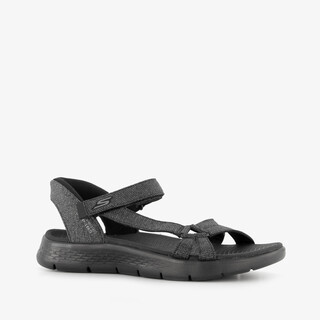 Skechers Slip-ins: GO WALK Flex Illuminate sandalen zwart