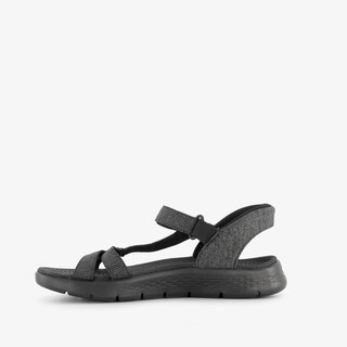 Skechers Slip-ins: GO WALK Flex Illuminate sandalen zwart