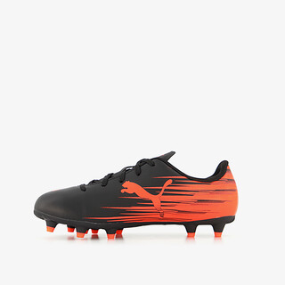 Puma Attacanto II MG kinder voetbalschoenen zwart oranje