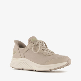 Skechers Slip-ins: BOBS Arch Comfort dames sneakers beige
