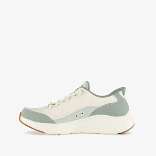 Skechers Slip-ins Cozy Fit dames sneakers groen wit