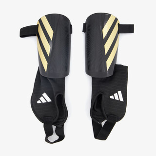 Adidas Tiro Match kinder scheenbeschermers zwart goud