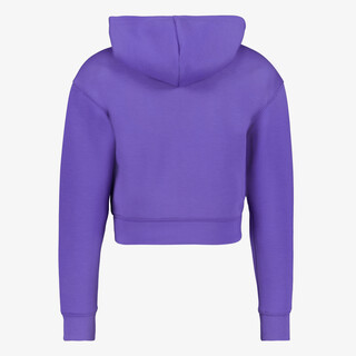 Osaga cropped meisjes sport hoodie paars