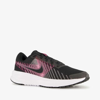 Nike Run Defy dames hardloopschoenen zwart roze