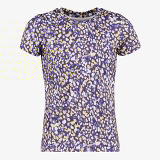 Osaga meisjes sport T-shirt met print paars geel