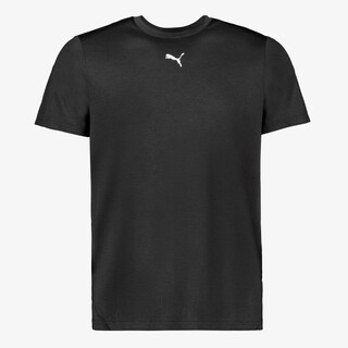 Puma M Tad Essentials heren sport T-shirt zwart