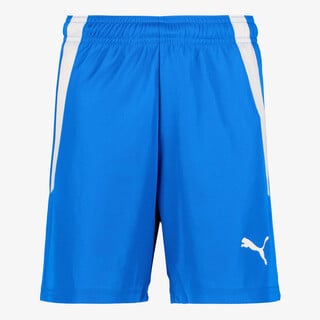 Puma TeamLIGA kinder voetbalshort blauw