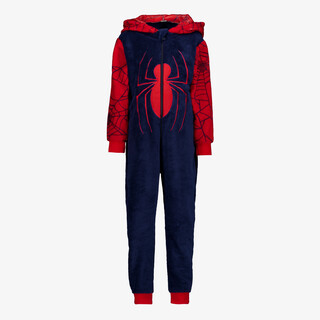 Spider-Man kinder onesie blauw rood