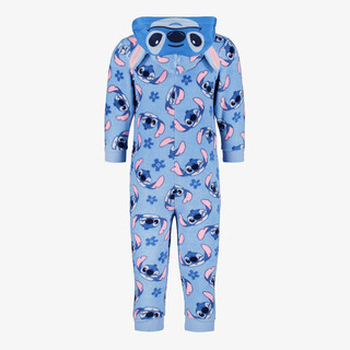Lilo & Stitch kinder onesie blauw