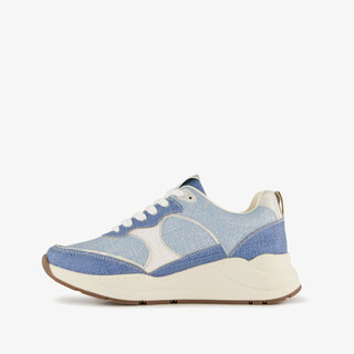 Natuform dames sneakers denim blauw