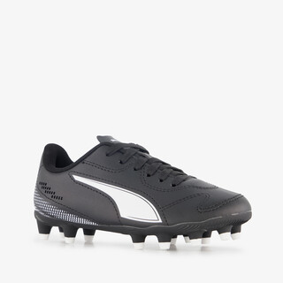 Puma Vitoria II MG kinder voetbalschoenen zwart wit