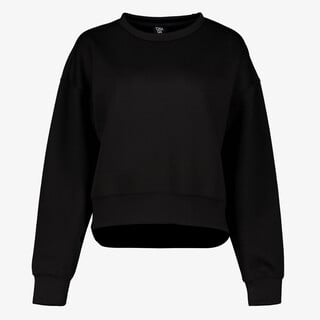 Osaga cropped dames sport sweater zwart