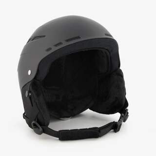 Mountain Peak kinder skihelm zwart