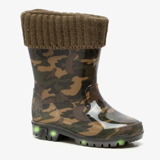 Mountain Peak kinder regenlaarzen met lichtjes