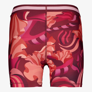 Puma Strong Floral Ribbon dames sportshort rood