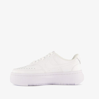 Nike Court Vision Alta leren dames sneakers wit