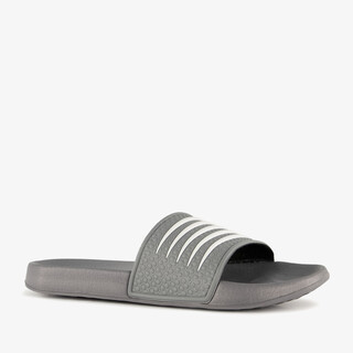Dutchy heren badslippers grijs