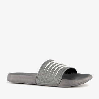 Dutchy heren badslippers grijs