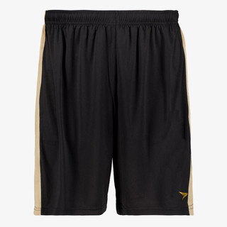 Dutchy heren voetbalshort zwart beige