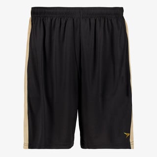 Dutchy heren voetbalshort zwart beige