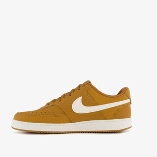 Nike Court Vision Low leren heren sneakers geel