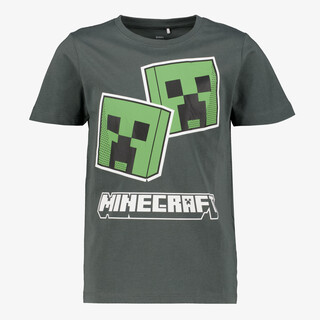 Minecraft jongens T-shirt groen