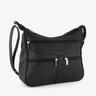 Renato Lucci dames schoudertas zwart