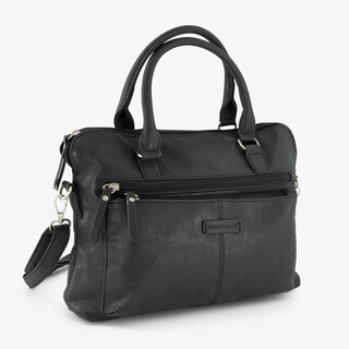 Renato Lucci dames schoudertas zwart