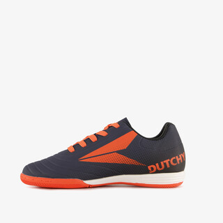 Dutchy IC kinder zaalvoetbalschoenen blauw oranje