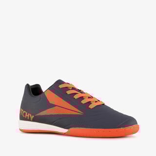 Dutchy IC kinder zaalvoetbalschoenen blauw oranje
