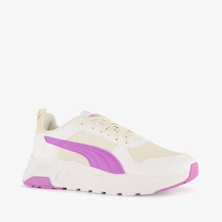 Puma Trinity 2 LT dames sneakers wit roze