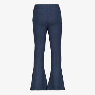 TwoDay meisjes rib flared broek donkerblauw