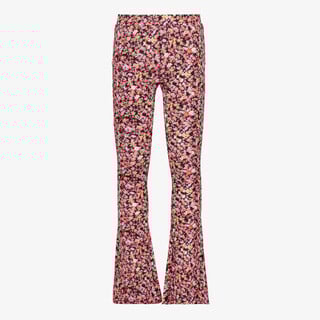 TwoDay meisjes flared broek met bloemenprint