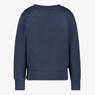 TwoDay meisjes sweater met opdruk donkerblauw