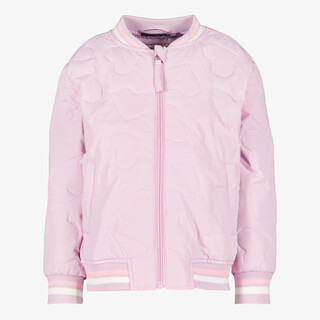 TwoDay meisjes baseball zomerjas met hartjes roze