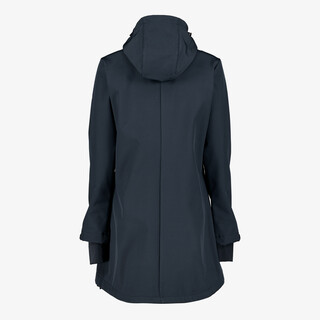 Mountain Peak dames softshell parka jas blauw