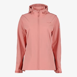 Mountain Peak dames softshell jas roze