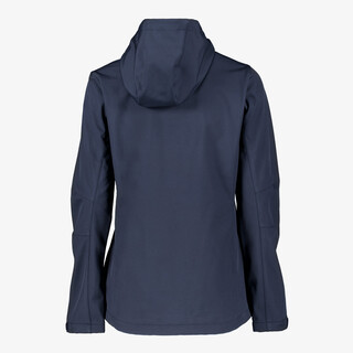 Mountain Peak dames softshell jas blauw