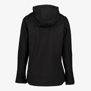 Mountain Peak dames softshell jas zwart